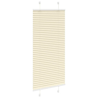 Cream laskostettu blind Matita 60x100cm (kankaan leveys 59,4 cm)