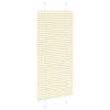Cream laskostettu blind Matita 60x100cm (kankaan leveys 59,4 cm)
