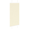 Cream laskostettu blind Matita 65x100cm (kankaan leveys 64,4 cm)