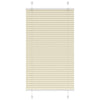 Cream laskostettu blind Matita 80x100cm (kankaan leveys 79,4 cm)