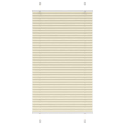 Cream laskostettu blind Matita 80x100cm (kankaan leveys 79,4 cm)