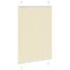Cream laskostettu blind Matita 100x100cm (kankaan leveys 99,4 cm)