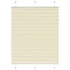 Cream laskostettu blind Matita 105x100cm (kankaan leveys 104,4 cm)
