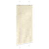 Cream laskostettu blind Matita 55x150cm (kankaan leveys 54,4 cm)