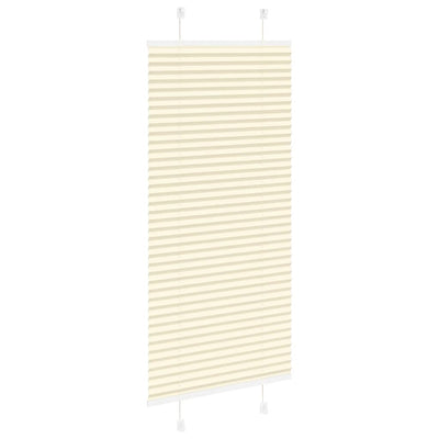 Cream laskostettu blind Matita 55x150cm (kankaan leveys 54,4 cm)