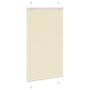 Cream laskostettu blind Matita 70x150cm (kankaan leveys 69,4 cm)