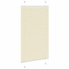 Cream laskostettu blind Matita 70x150cm (kankaan leveys 69,4 cm)