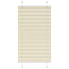 Cream laskostettu blind Matita 75x150cm (kankaan leveys 74,4 cm)