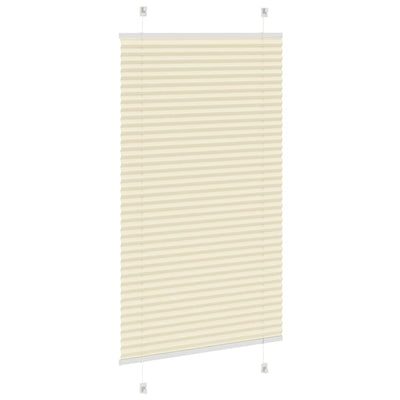 Cream laskostettu blind Matita 80x150cm (kankaan leveys 79,4 cm)