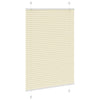 Cream laskostettu blind Matita 85x150cm (kankaan leveys 84,4 cm)