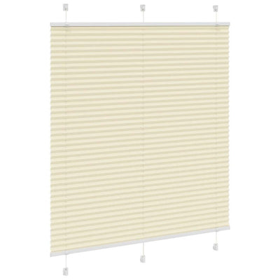 Laskostettu blind cream Matita 115x150cm (kankaan leveys 114,4 cm)