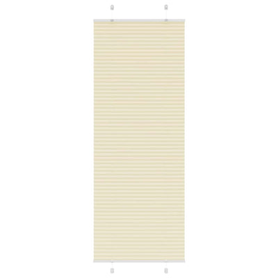 Cream laskostettu blind Matita 80x200cm (kankaan leveys 79,4 cm)