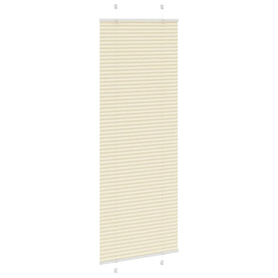 Cream laskostettu blind Matita 80x200cm (kankaan leveys 79,4 cm)