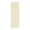 Cream laskostettu blind Matita 80x200cm (kankaan leveys 79,4 cm)