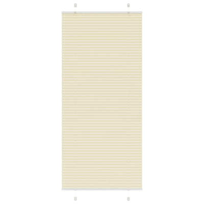 Cream laskostettu blind Matita 85x200cm (kankaan leveys 84,4 cm)