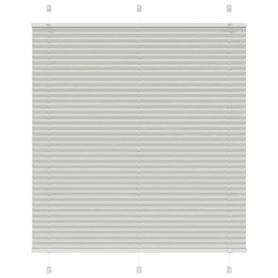 Vaaleanharmaa laskostettu kaihdin Matita 120x150cm (kankaan leveys)