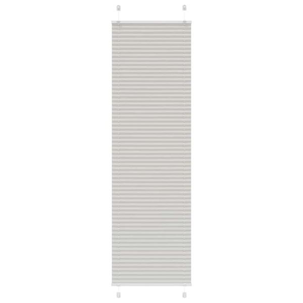 Vaaleanharmaa laskostettu blindit Matita 60x200cm (kankaan leveys)