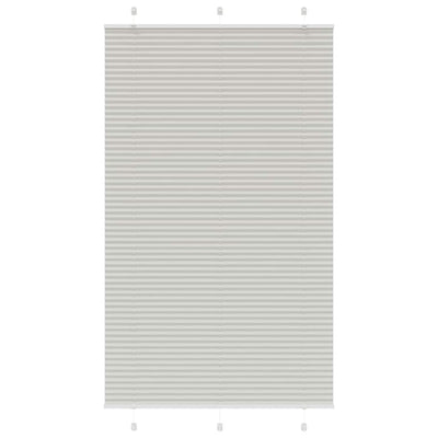 Vaaleanharmaa laskostettu kaihdin Matita 120x200cm (kankaan leveys)