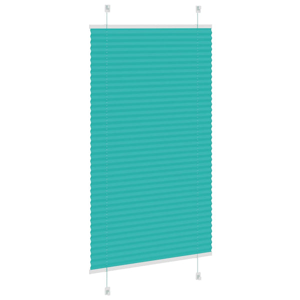 Pliseerattu kaihdin petrolinvihreä 70x100 cm kangas leveys 69,4 cm polyesteri