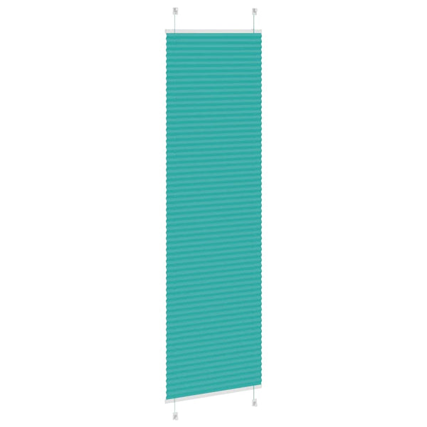Pliseerattu kaihdin petrolinvihreä 55x200 cm kangas leveys 54,4 cm polyesteri