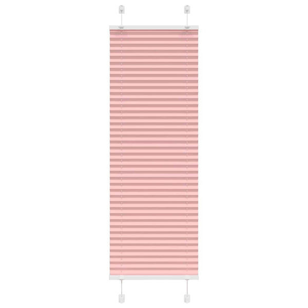 Pliseerattu kaihdin, pinkki, 40x100 cm, kangas, leveys 39,4 cm, polyesteri