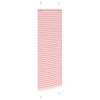 Pliseerattu kaihdin, pinkki, 40x100 cm, kangas, leveys 39,4 cm, polyesteri