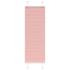 Pliseerattu kaihdin, pinkki, 50x100 cm, kangas, leveys 49,4 cm, polyesteri