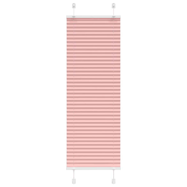 Pliseerattu kaihdin, pinkki, 50x100 cm, kangas, leveys 49,4 cm, polyesteri