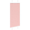 Pliseerattu kaihdin, pinkki, 65x100 cm, kangas, leveys 64,4 cm, polyesteri