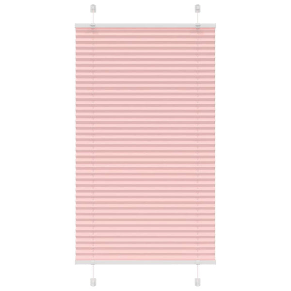 Pliseerattu kaihdin, pinkki, 70x100 cm, kangas, leveys 69,4 cm, polyesteri