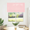 Pliseerattu kaihdin, pinkki, 105x100 cm, kangas, leveys 104,4 cm, polyesteri