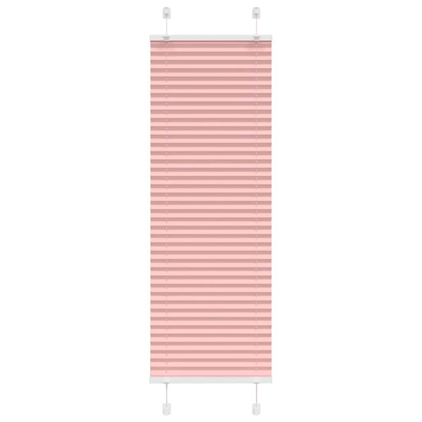 Pliseerattu kaihdin, pinkki, 45x150 cm, kangas, leveys 44,4 cm, polyesteri