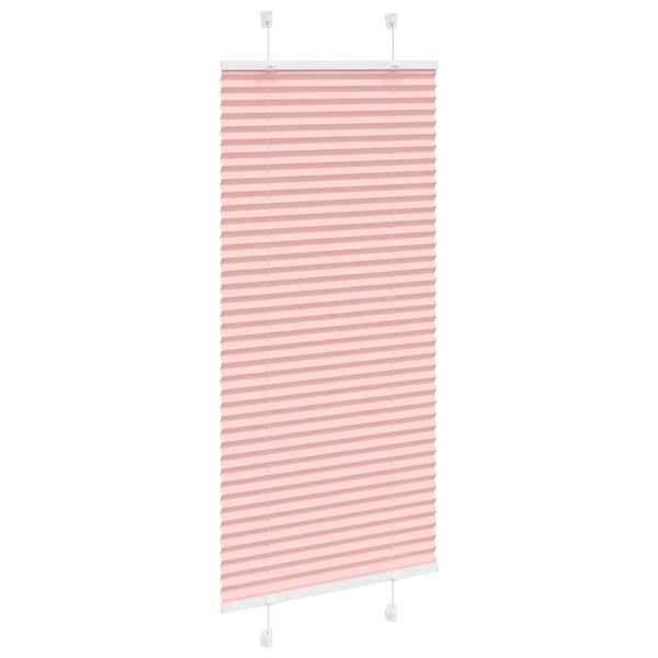 Pliseerattu kaihdin, pinkki, 60x150 cm, kangas, leveys 59,4 cm, polyesteri