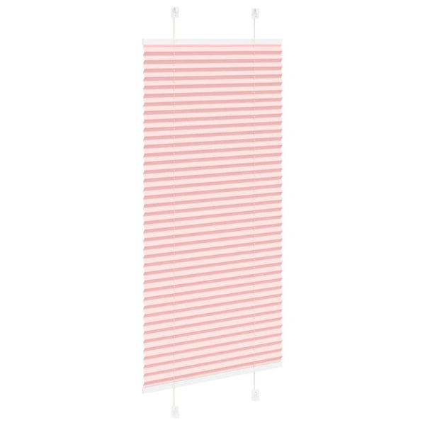 Pliseerattu kaihdin, pinkki, 60x150 cm, kangas, leveys 59,4 cm, polyesteri