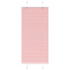 Pliseerattu kaihdin, pinkki, 65x150 cm, kangas, leveys 64,4 cm, polyesteri