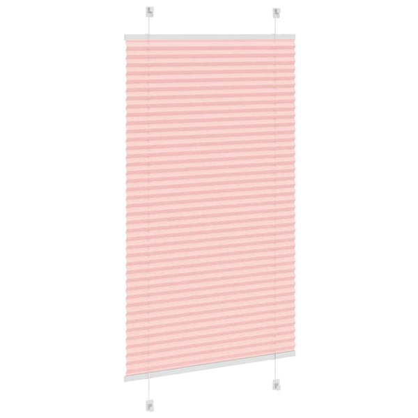 Pliseerattu kaihdin, pinkki, 70x150 cm, kangas, leveys 69,4 cm, polyesteri