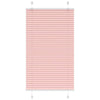 Pliseerattu kaihdin, pinkki, 75x150 cm, kangas, leveys 74,4 cm, polyesteri
