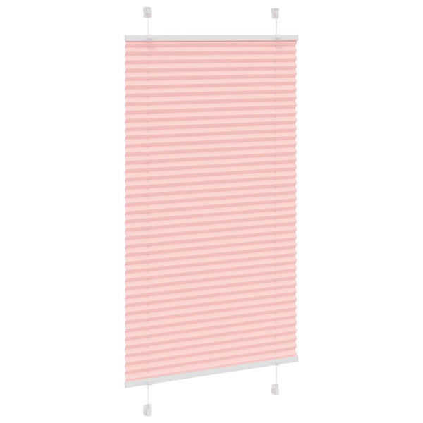 Pliseerattu kaihdin, pinkki, 75x150 cm, kangas, leveys 74,4 cm, polyesteri