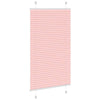 Pliseerattu kaihdin, pinkki, 75x150 cm, kangas, leveys 74,4 cm, polyesteri