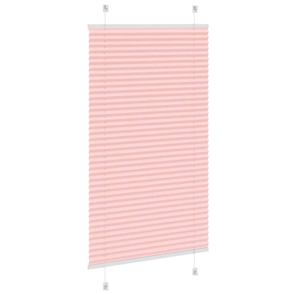 Pliseerattu kaihdin Pinkki 80x150 cm Kangas Leveys 79,4 cm Polyesteri
