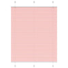 Pliseerattu kaihdin Pinkki 110x150 cm Kangas Leveys 109,4 cm Polyesteri