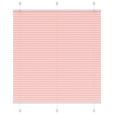 Vaaleanpunainen laskostettu sokea Matita 120x150cm (kankaan leveys)