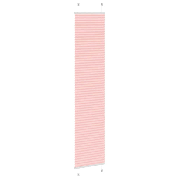Pliseerattu kaihdin, pinkki, 50x200 cm, kangas, leveys 49,4 cm, polyesteri