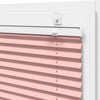 Pliseerattu kaihdin, pinkki, 90x200 cm, kangas, leveys 89,4 cm, polyesteri