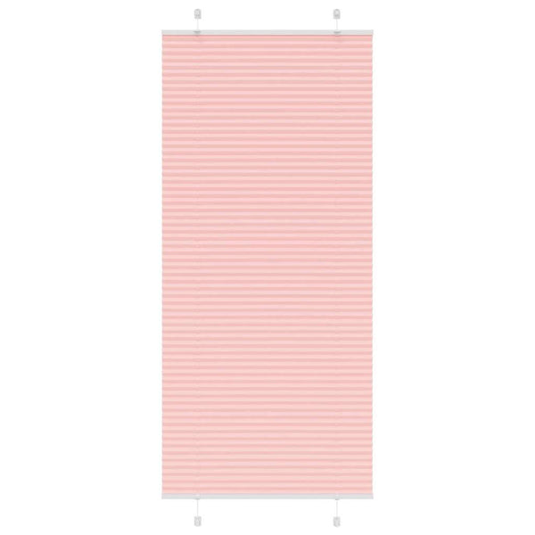 Pliseerattu kaihdin, pinkki, 100x200 cm, kangas, leveys 99,4 cm, polyesteri