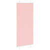 Pliseerattu kaihdin, pinkki, 100x200 cm, kangas, leveys 99,4 cm, polyesteri