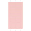 Pliseerattu kaihdin, pinkki, 105x200 cm, kangas, leveys 104,4 cm, polyesteri