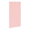 Pliseerattu kaihdin, pinkki, 105x200 cm, kangas, leveys 104,4 cm, polyesteri