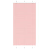 Pliseerattu kaihdin, pinkki, 110x200 cm, kangas, leveys 109,4 cm, polyesteri