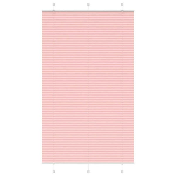 Pliseerattu kaihdin, pinkki, 115x200 cm, kangas, leveys 114,4 cm, polyesteri